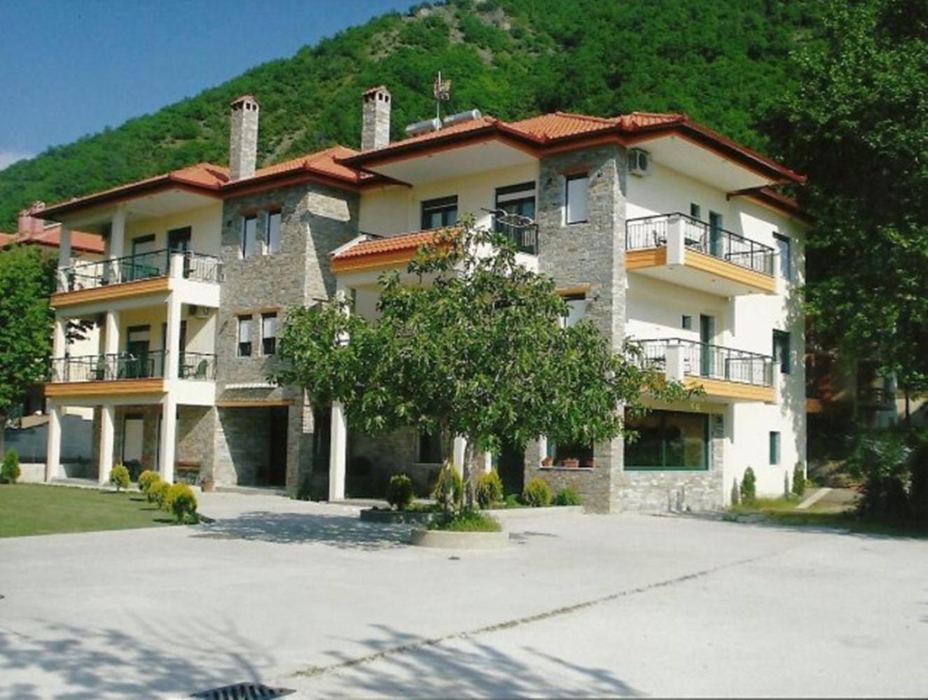 Káto Loutrákion Hotel Galaxias מראה חיצוני תמונה